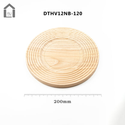 ALIHOME® Light Wooden 8" Plate | DTHV12NB-120