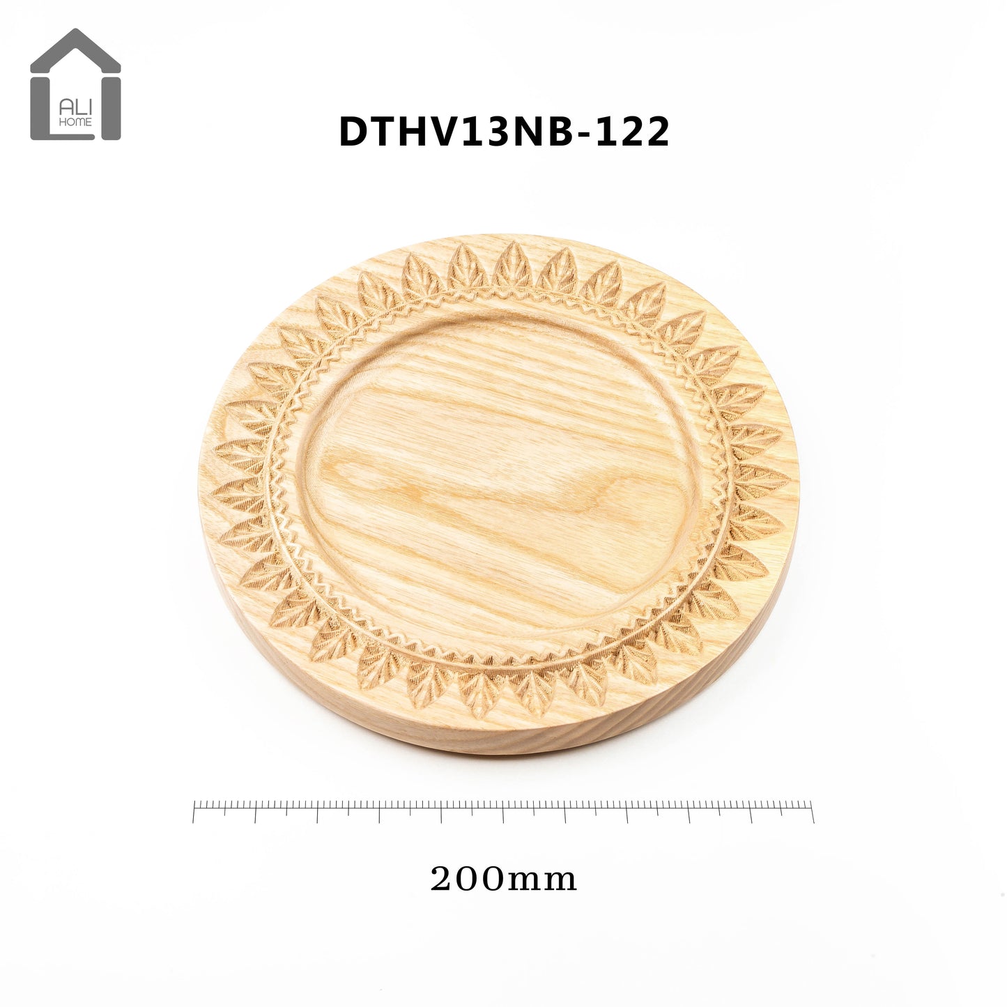 ALIHOME® Light Wooden 8" Plate | DTHV13NB-122