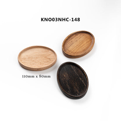 ALIHOME® Oak Custom Shaped Decorative Tray Set | KNO03NHC-148