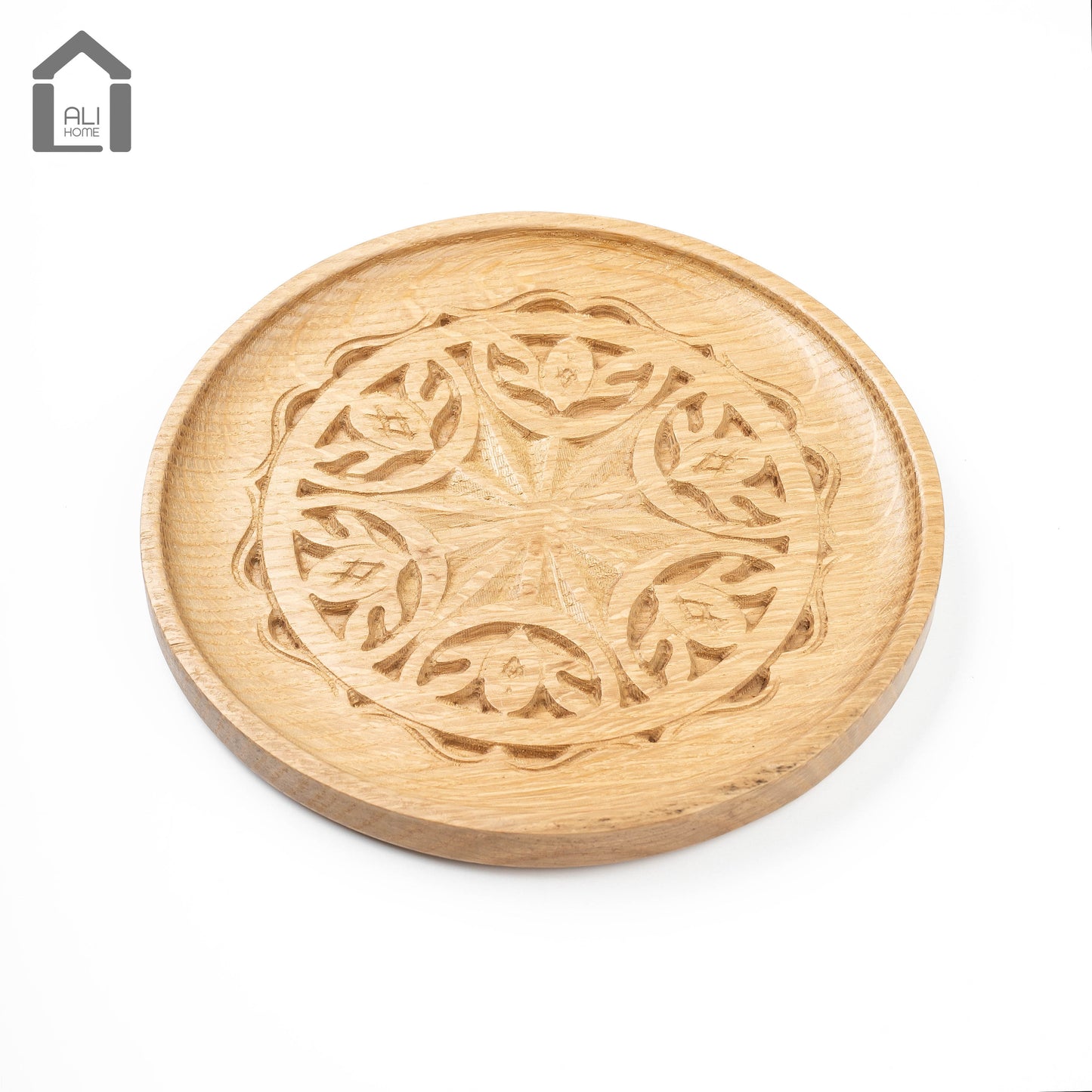 ALIHOME® Light Wooden 8" Plate | DTHV07NB-25