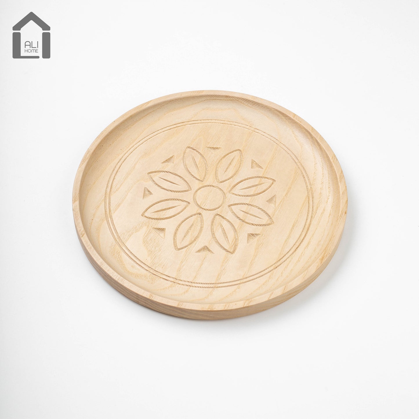 ALIHOME® Light Wooden 8" Plate | DTHV04NB-21