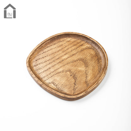 ALIHOME® Vintage Wooden Oval Decorative Tray | KOHN-11