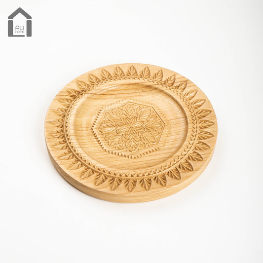 ALIHOME® Light Wooden 8" Plate | DTHV14NB-39