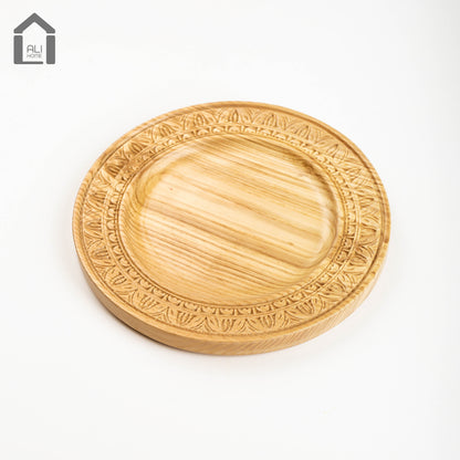 ALIHOME® Light Wooden 8" Plate | DTHV09NB-38