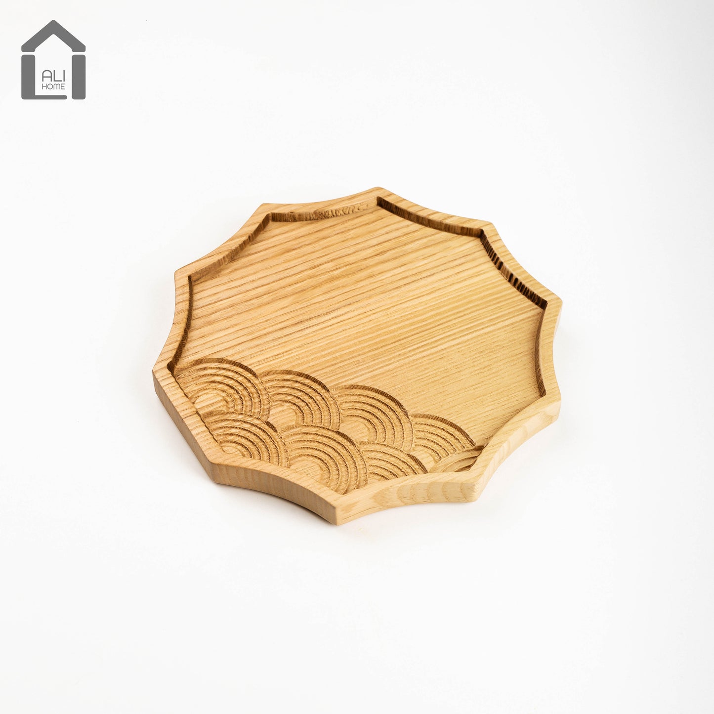 ALIHOME® Light Wooden 8" Plate | DTHV16NB-49