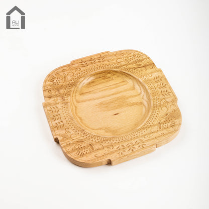 ALIHOME® Light Wooden 8" Plate | DVHV01NB-40