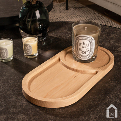 ALIHOME® Wooden Perfume/Candle Tray | KO01NB-54