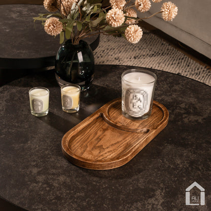 ALIHOME® Wooden Perfume/Candle Tray | KO01HN-53