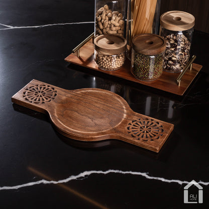 ALIHOME® Custom Shaped Wooden Decorative Tray | DBT01HN-59