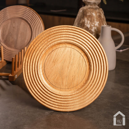 ALIHOME® Light Wooden 8" Plate | DTHV12NB-120