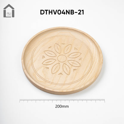 ALIHOME® Light Wooden 8" Plate | DTHV04NB-21