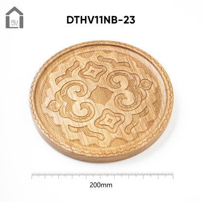 ALIHOME® Light Wooden 8" Plate | DTHV11NB-23