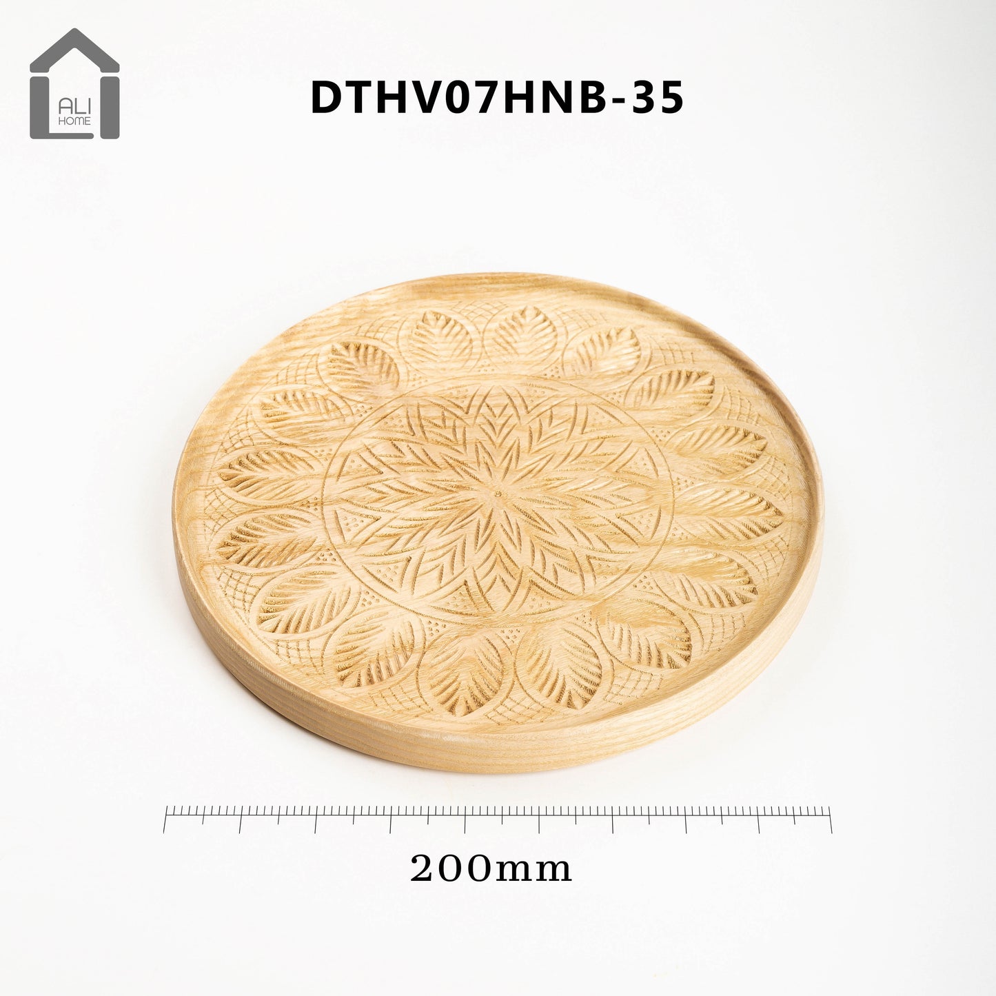 ALIHOME® Light Wooden 8" Plate | DTHV17HNB-35