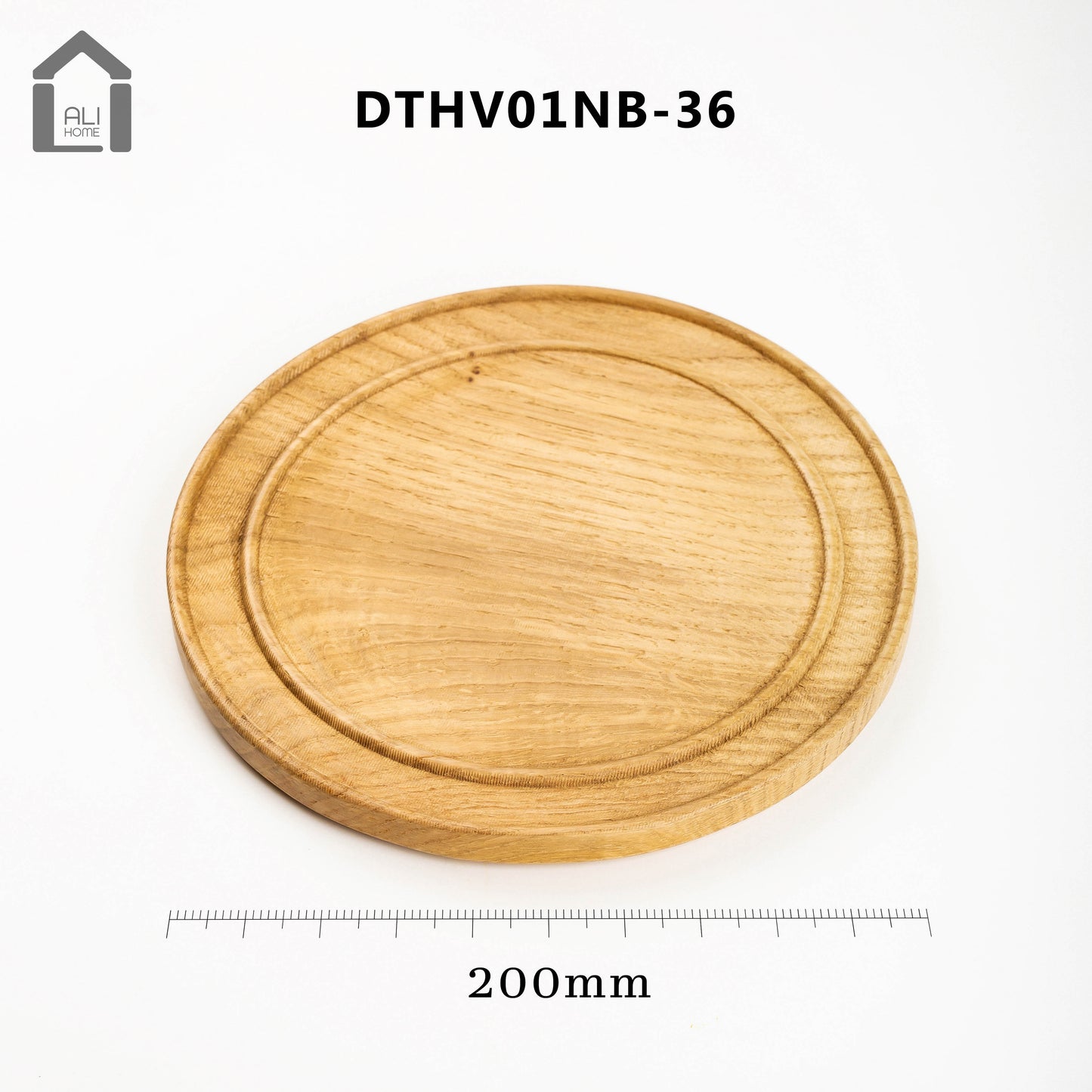 ALIHOME® Light Wooden 8" Plate | DTHV01NB-36