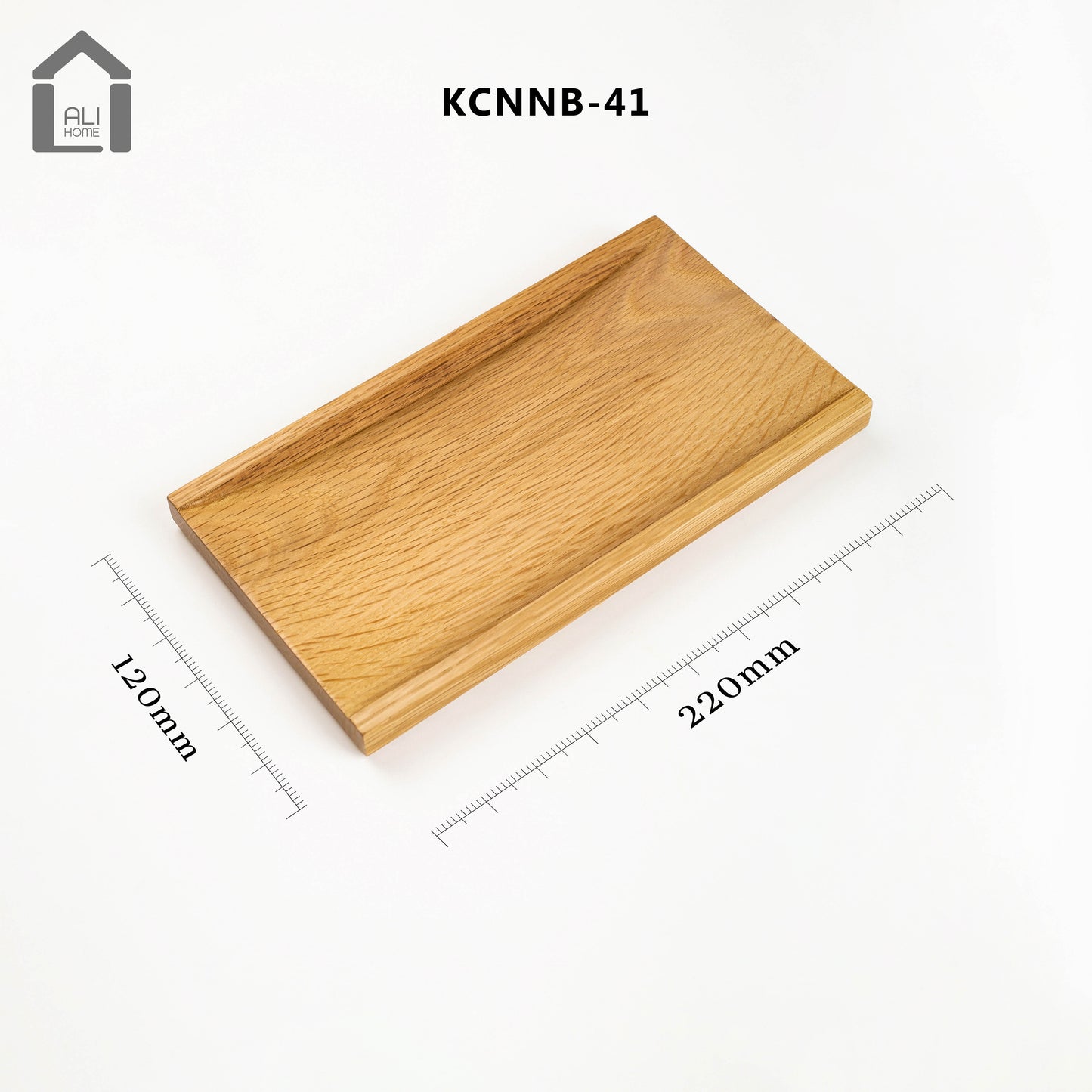 ALIHOME® Light Wooden Rectangle Decorative Tray | KCNNB-41