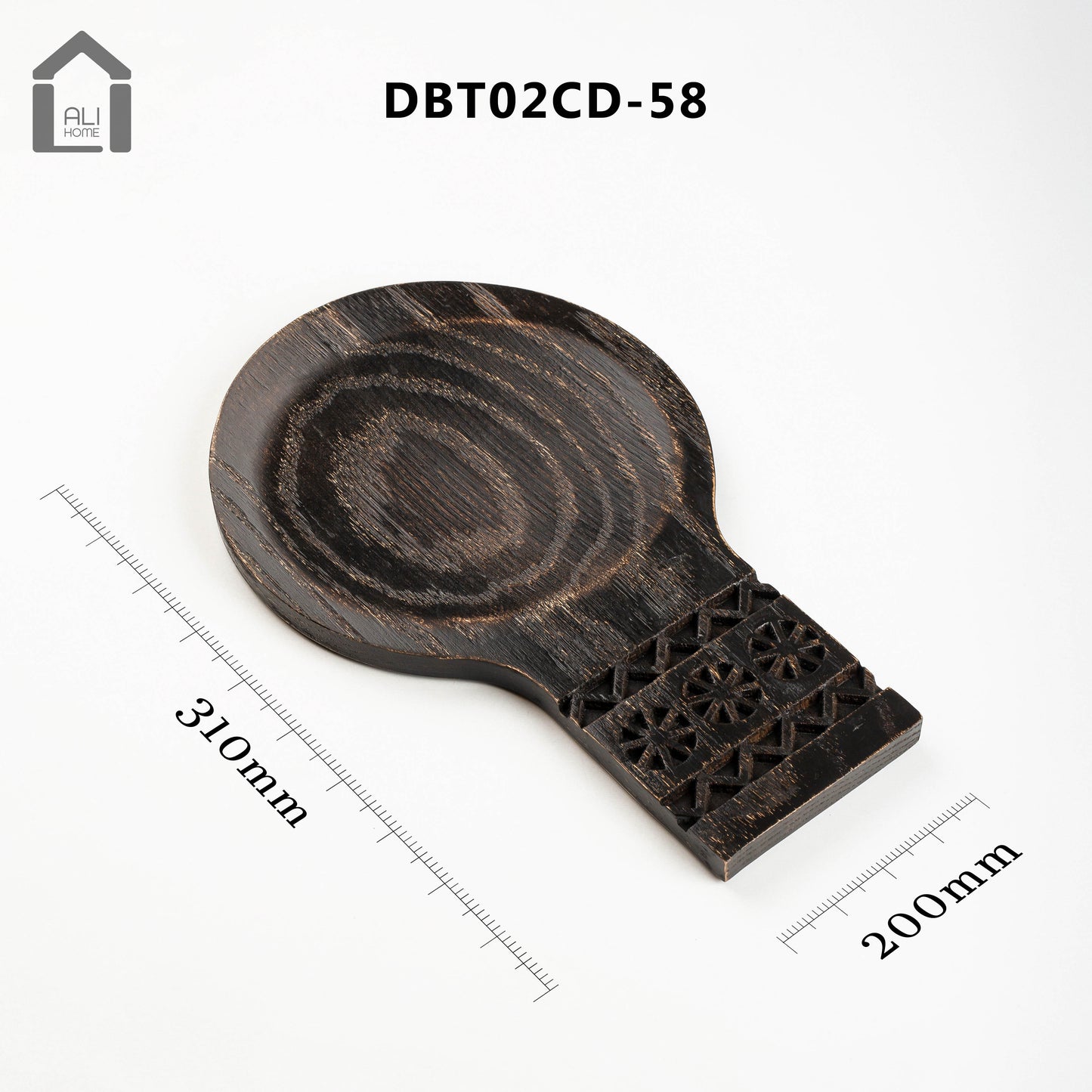 ALIHOME® Custom Shaped Wooden Decorative Tray | DBT02CD-58