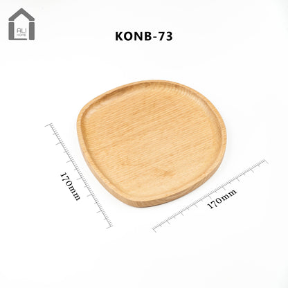 ALIHOME® Light Wooden Oval Decorative Tray | KONB-73