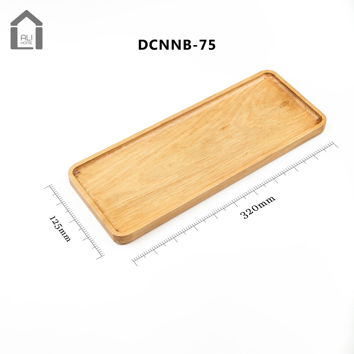 ALIHOME® Light Wooden Decorative Tray | DCNNB-75