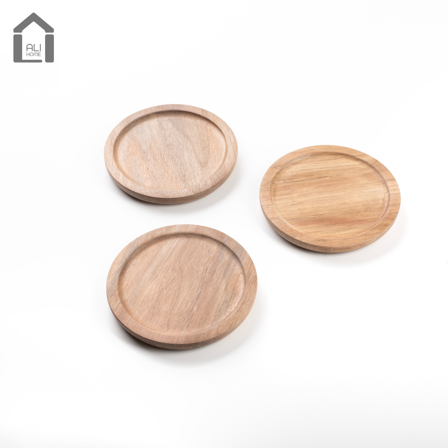 ALIHOME® Combo Teapot & Teacup Tray | Walnut