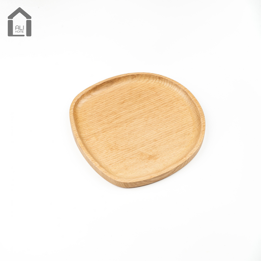 ALIHOME® Light Wooden Oval Decorative Tray | KONB-73