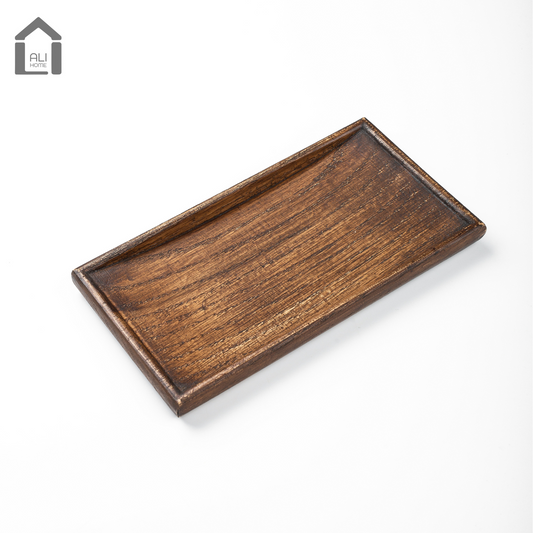 ALIHOME® Vintage Wooden Rectangle Decorative Tray | KCNHN-14