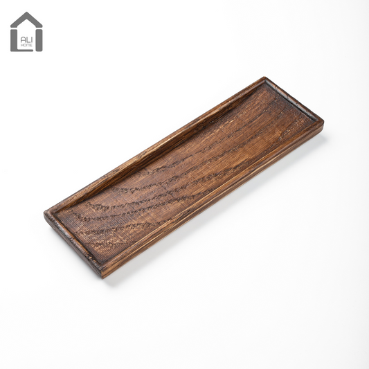 ALIHOME® Vintage Wooden Rectangle Decorative Tray | KCNHN-15