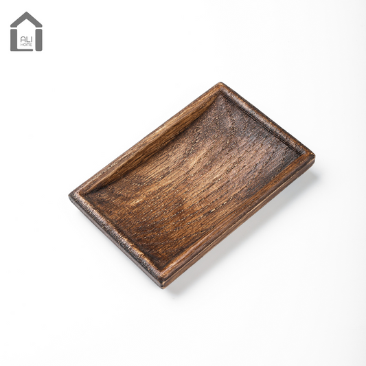 ALIHOME® Vintage Wooden Rectangle Decorative Tray | KCNHN-17