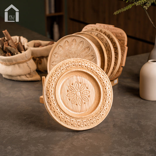 ALIHOME® Light Wooden 8" Plate | DTHV10NB-37