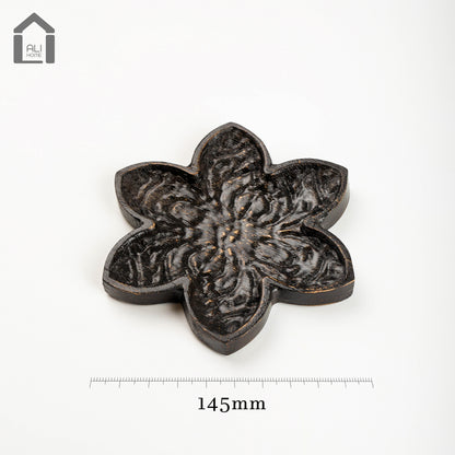 ALIHOME® Oak Flower Shaped Decorative Tray Set | KNNS01NHC-61